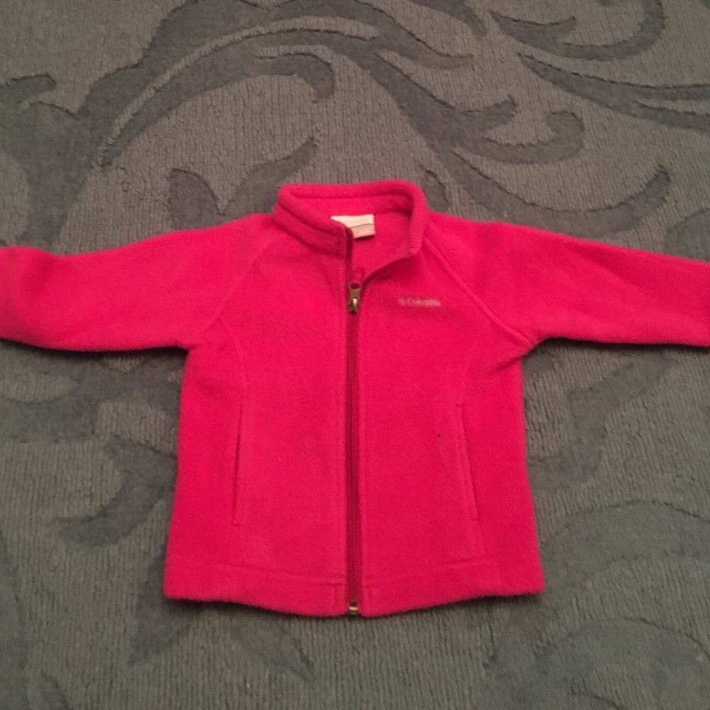 Girls Columbia fleece jacket